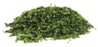 Natural dried coriander leaves